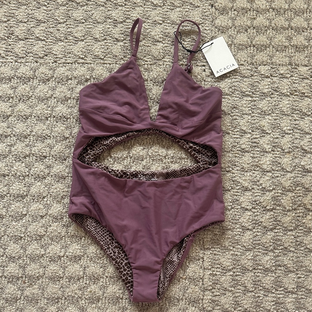 Acacia Swimwear Amari Cutout One-Piece